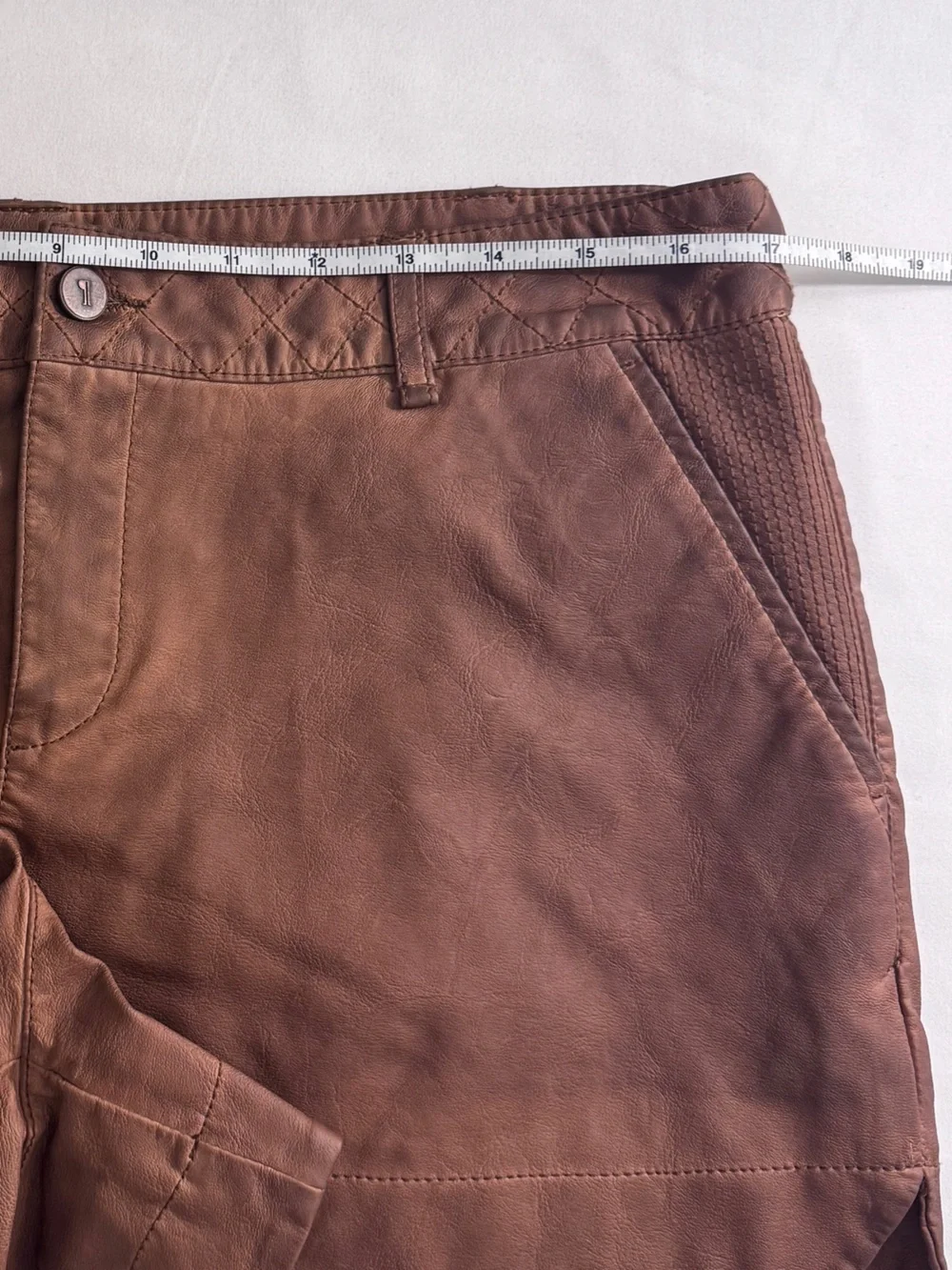 Pilcro and the Letterpress Brown Flat-Front Women's Shorts
